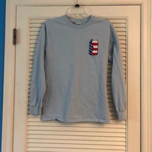 Long sleeve patriotic shirt